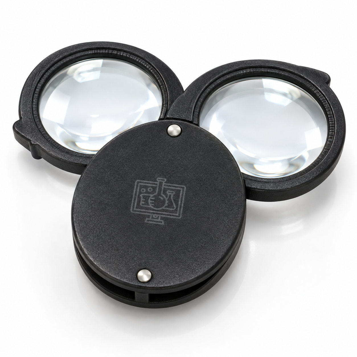 Pocket Magnifier with Unbreakable Plastic Frame